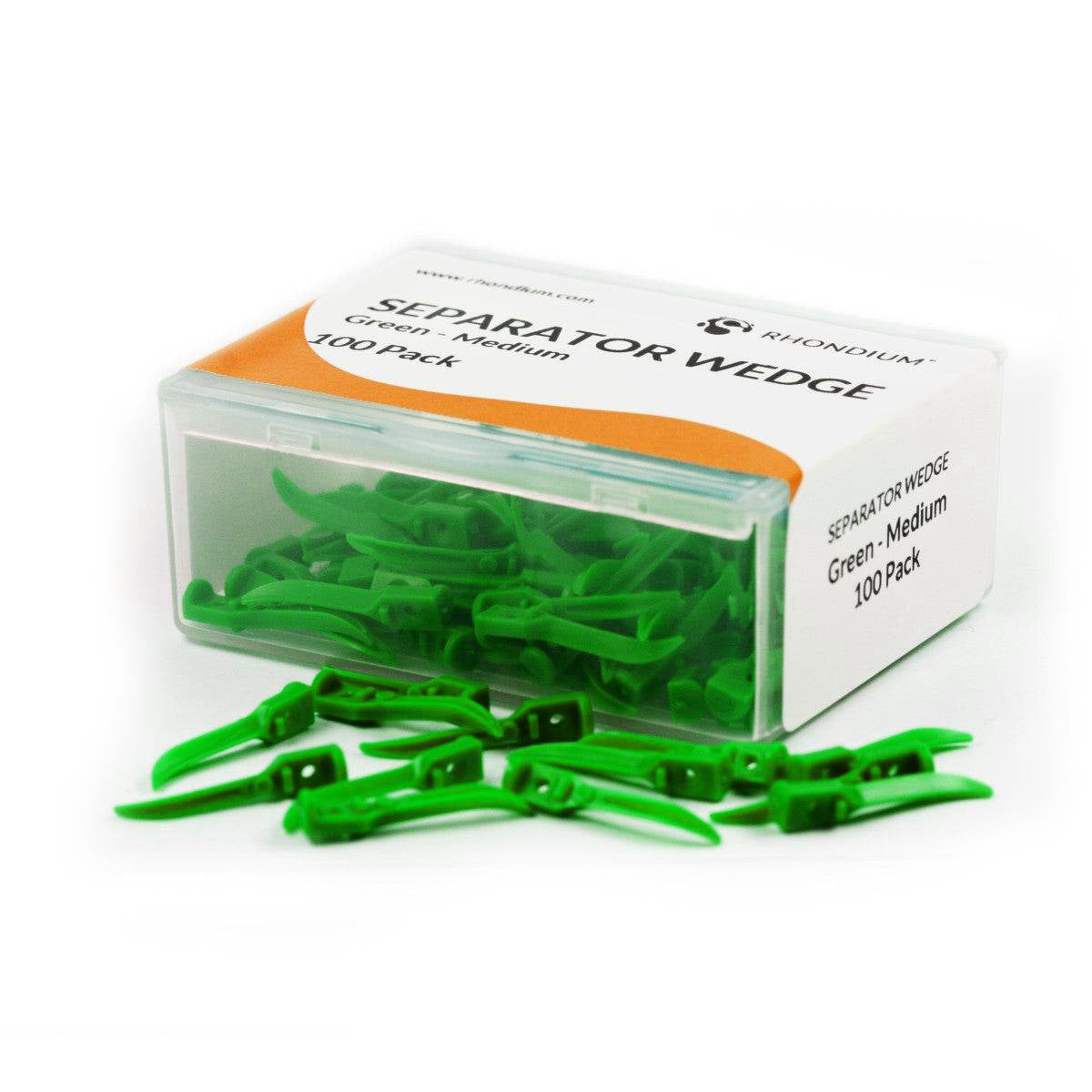 Separator Wedge - Medium - Green - 100 Pack