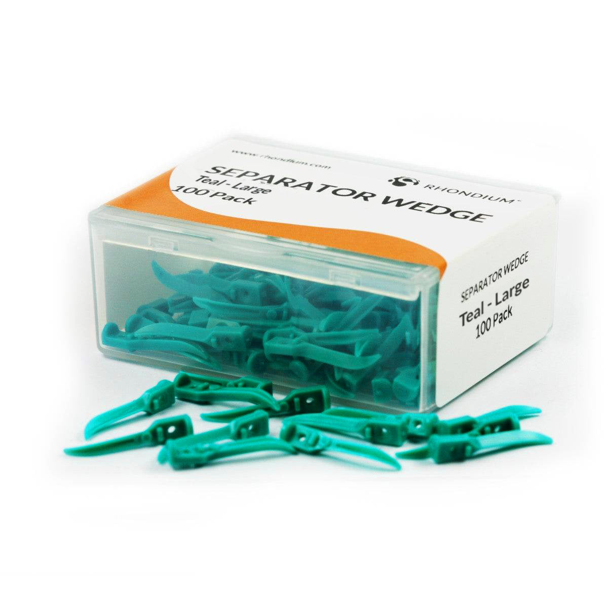 Separator Wedge - Large - Teal - 100 Pack